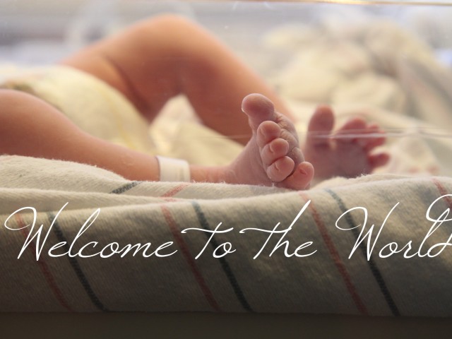 Welcome to the World, Little Leslie